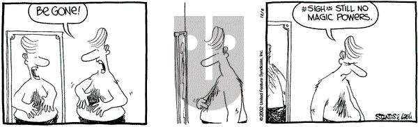 The Buckets on Monday December 2, 2002 Comic Strip