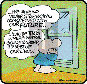 Ziggy - Tuesday December 8, 2015 Comic Strip