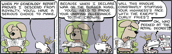 DeFlocked on Thursday April 16, 2009 Comic Strip