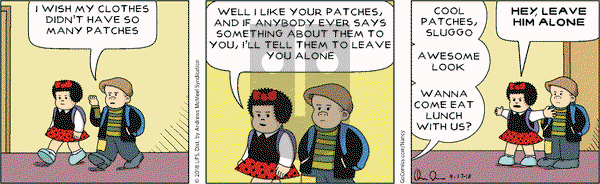 Nancy on Monday September 17, 2018 Comic Strip