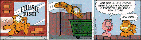 Garfield on Thursday February 26, 2015 Comic Strip