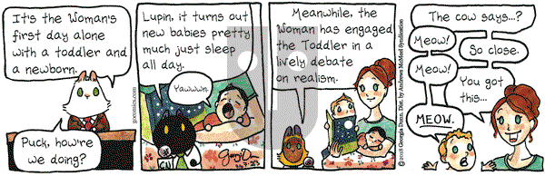 Breaking Cat News on Monday July 23, 2018 Comic Strip