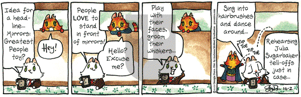 Breaking Cat News on Wednesday October 2, 2019 Comic Strip