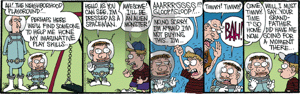 Monty on Thursday August 14, 2014 Comic Strip