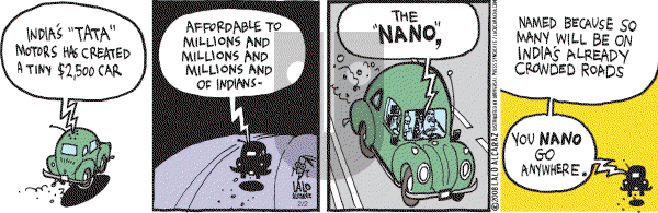 La Cucaracha on Saturday February 2, 2008 Comic Strip