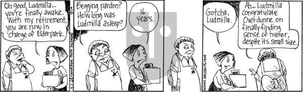 The Elderberries on Saturday September 22, 2007 Comic Strip