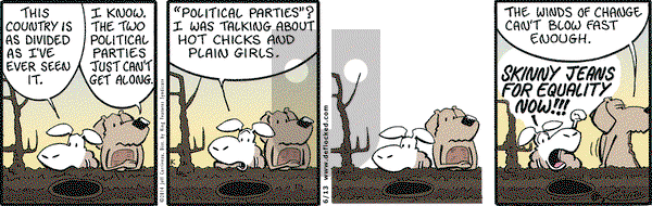DeFlocked on Friday June 13, 2014 Comic Strip