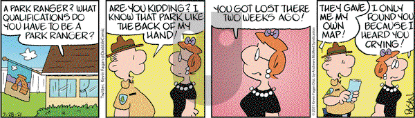 Drabble - Wednesday July 28, 2021 Comic Strip