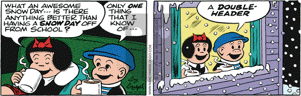 Nancy - Wednesday February 22, 2012 Comic Strip