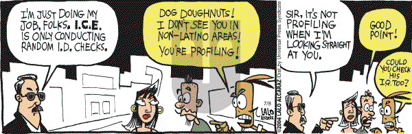 La Cucaracha on Thursday July 8, 2004 Comic Strip
