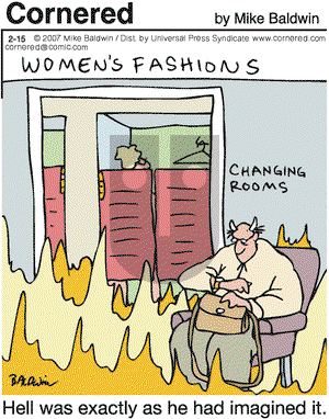 Cornered - Thursday February 15, 2007 Comic Strip