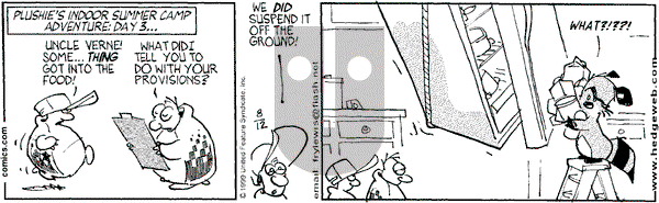 Over the Hedge on Thursday August 12, 1999 Comic Strip