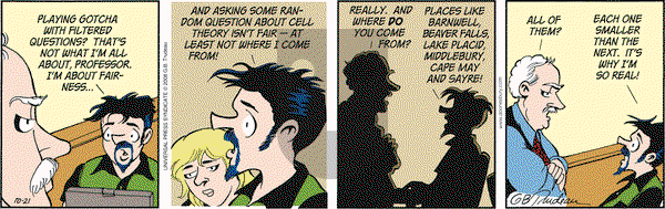Doonesbury on Tuesday October 21, 2008 Comic Strip