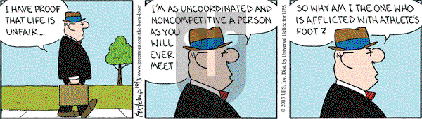 The Born Loser on Thursday October 3, 2013 Comic Strip