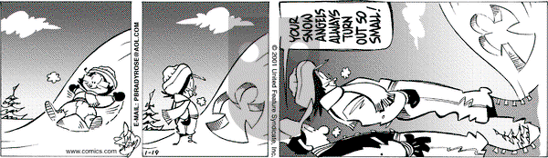 Rose is Rose on Friday January 19, 2001 Comic Strip