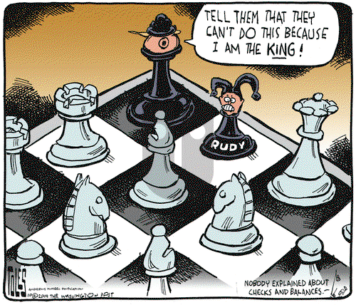 Tom Toles on Thursday October 31, 2019 Comic Strip