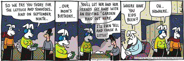 Overboard on Thursday March 18, 2021 Comic Strip