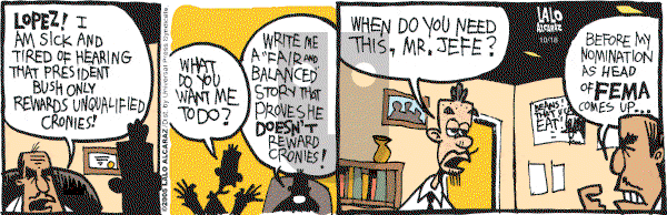 La Cucaracha on Tuesday October 18, 2005 Comic Strip