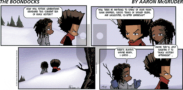 The Boondocks on Sunday September 4, 2011 Comic Strip