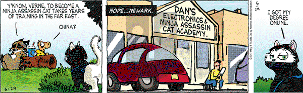 Over the Hedge on Thursday June 29, 2017 Comic Strip
