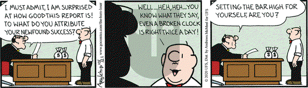The Born Loser on Wednesday October 21, 2020 Comic Strip