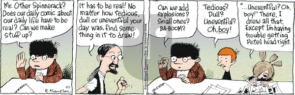 Cul de Sac on Friday August 5, 2016 Comic Strip