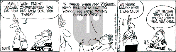 The Buckets on Saturday May 18, 1996 Comic Strip