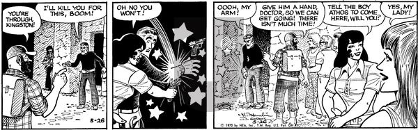 Alley Oop on Monday April 19, 1976 Comic Strip