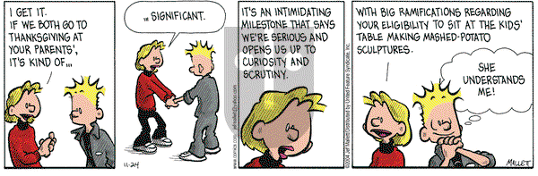 Frazz on Wednesday November 24, 2004 Comic Strip