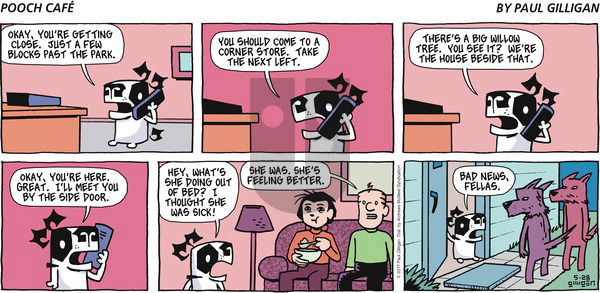 Pooch Cafe on Sunday May 28, 2017 Comic Strip