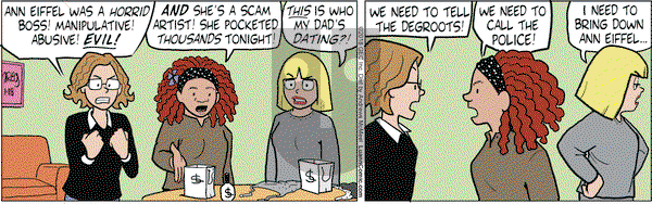Luann on Thursday January 18, 2018 Comic Strip