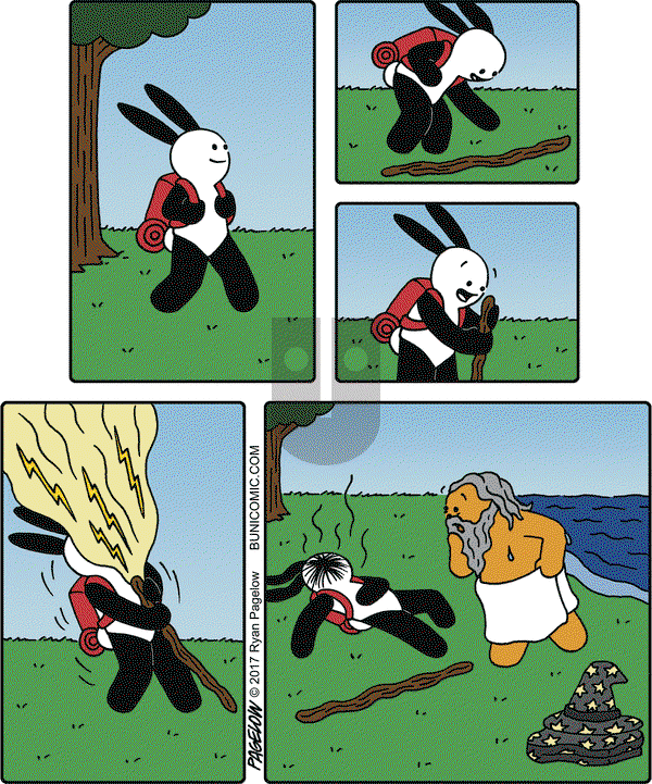 Buni on Wednesday March 22, 2017 Comic Strip