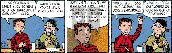 Luann on Tuesday February 28, 2012 Comic Strip