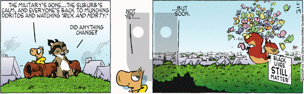 Over the Hedge on Friday June 19, 2020 Comic Strip