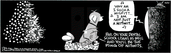 Red and Rover on Monday December 21, 2009 Comic Strip