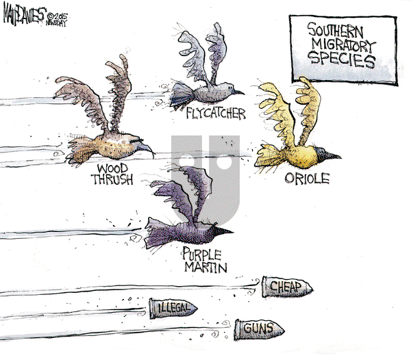 Matt Davies on Monday May 18, 2015 Comic Strip