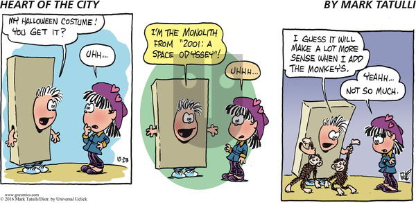 Heart of the City on Sunday October 23, 2016 Comic Strip