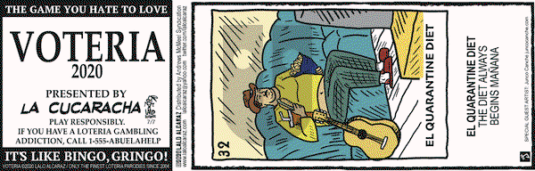 La Cucaracha on Tuesday July 7, 2020 Comic Strip