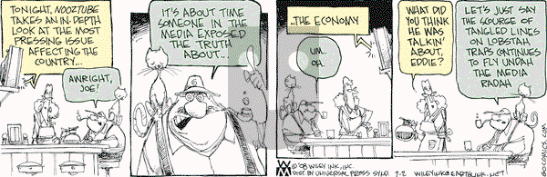 Non Sequitur on Monday July 21, 2008 Comic Strip