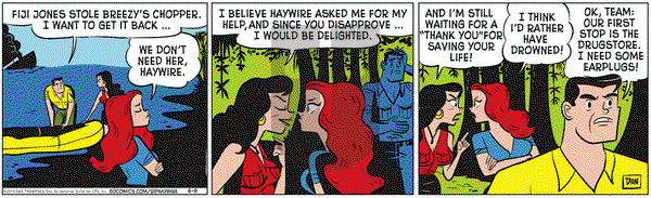 Rip Haywire on Saturday June 6, 2015 Comic Strip