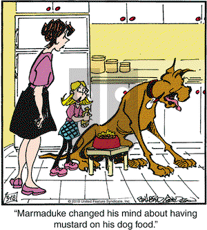 Marmaduke on Thursday March 18, 2010 Comic Strip