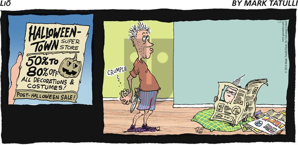 Lio - Sunday November 9, 2014 Comic Strip