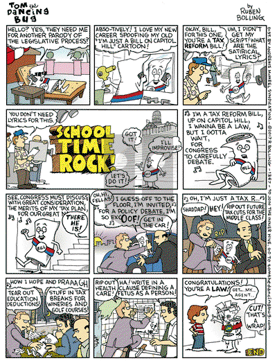Tom the Dancing Bug on Monday December 11, 2017 Comic Strip