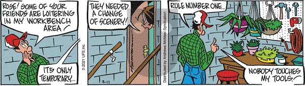 Rose is Rose on Thursday March 11, 2021 Comic Strip