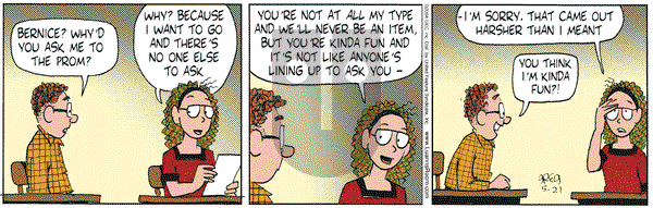 Luann on Saturday May 22, 2004 Comic Strip
