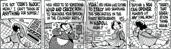 Rose is Rose on Friday September 13, 2002 Comic Strip