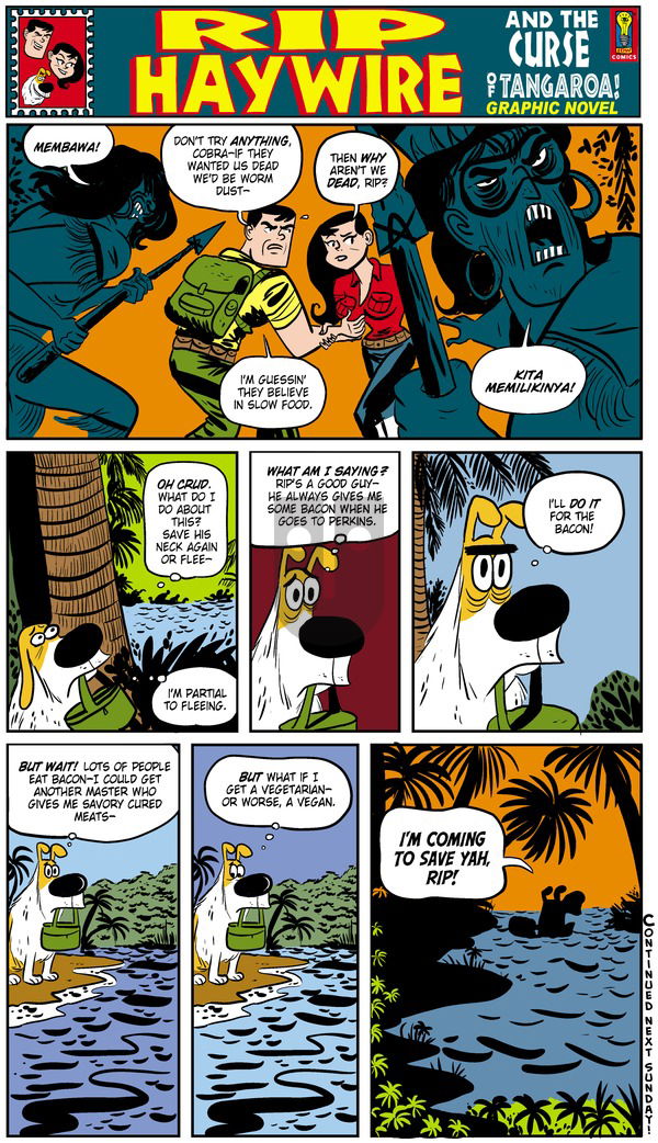 Rip Haywire on Sunday January 12, 2014 Comic Strip