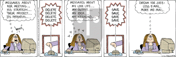 Cathy Classics - Thursday June 26, 2003 Comic Strip