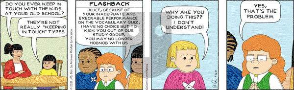 Nancy on Tuesday January 26, 2021 Comic Strip