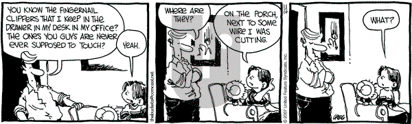 The Buckets on Friday January 4, 2008 Comic Strip